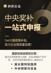 润致信息：详解中央预算内资金申报流程，助力企业项目顺利落地